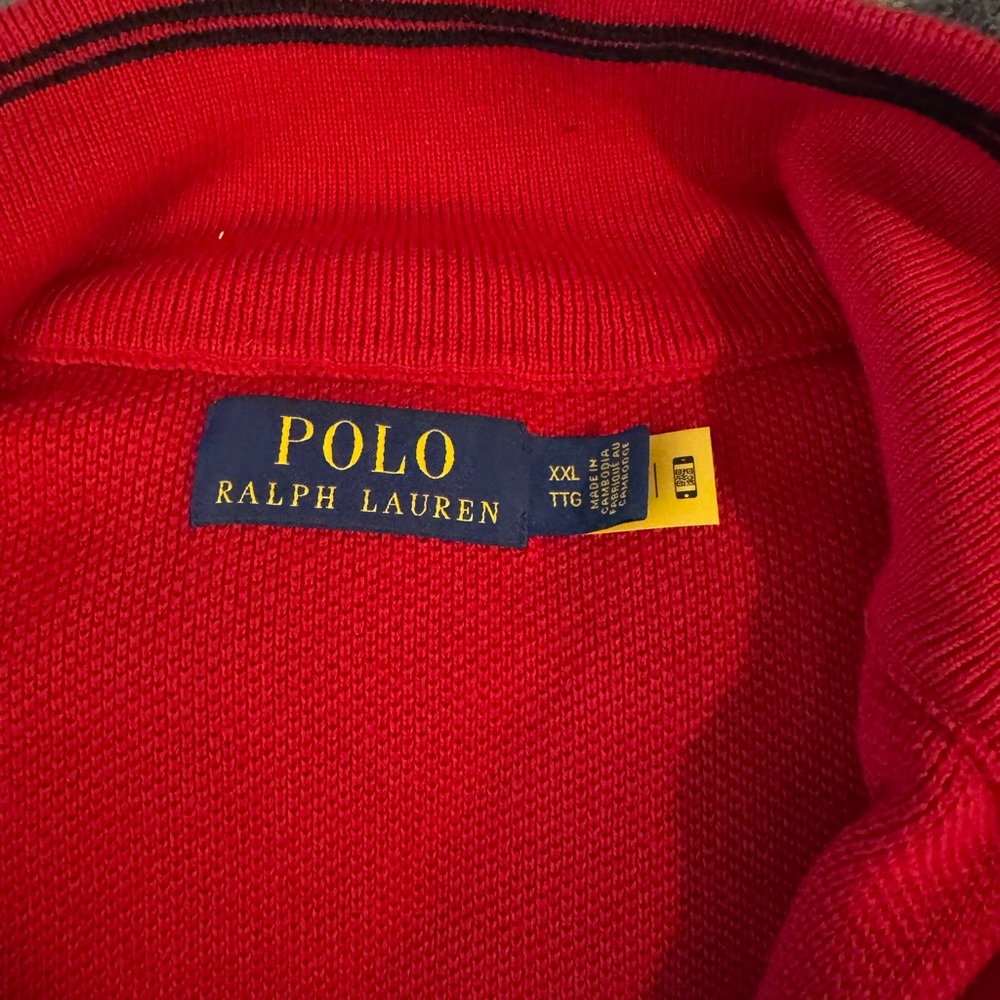 Polo Pullover Half Zip - image 1